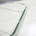 EASYLOCK Ovenproof Borosilicate Glass Baking Sheet in Oven